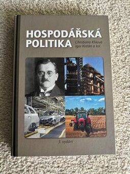 Hospodářská politika- 3 vydání- Kliková, Kotlár