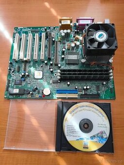 AMD Duron 1800 + QDI KuDoz 7 (Plně funkční CPU+MB)