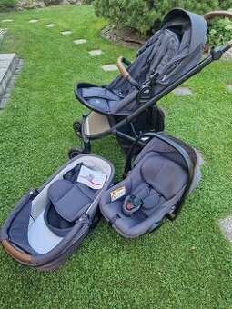 BRITAX RÖMER Set kočárek Smile 4 Midnight Grey + autosedačka
