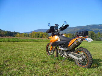 KTM 690 Enduro R Rally Raid EVO 1 přídavné boční nádrže