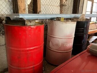 Plechový sud 200 litrů