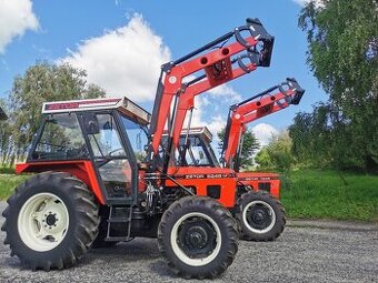 MONTÁŽE ČELNÍHO NAKLADAČE NA ZETOR, ZDARMA JOYSTICK A VIDLE