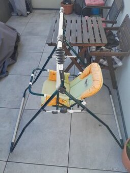 Mobilní skládací houpačka pro nejmenší