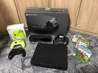 🔥Xbox one X 1tb +příslušenství🔥