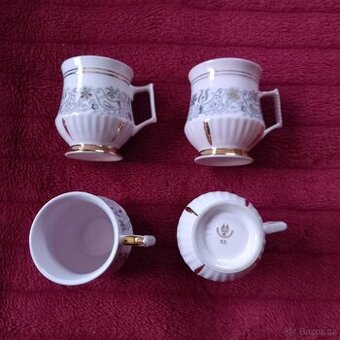 Retro hrnky mušlák