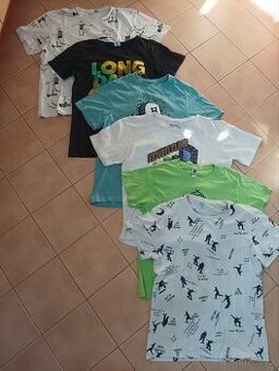 Juniorská trička 158-170, Minecraft apod.