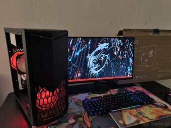HERNÍ PC RYZEN 7 7800X3D RX 9070XT 16GB 32GB RAM DDR5 ZÁRUKA