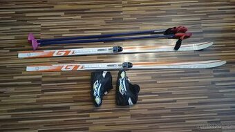 Běžky 150 , boty 38, hůlky 120