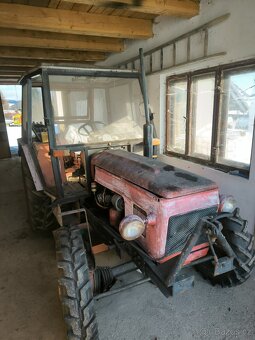 Zetor 5645 + valník + brány - 1