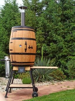 Udírna ze sudu - plně automatická