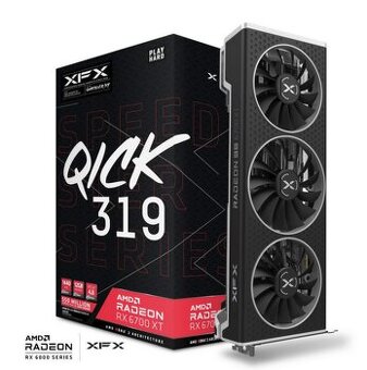 XFX SPEEDSTER QICK 319 AMD Radeon™ RX 6700 XT BLACK