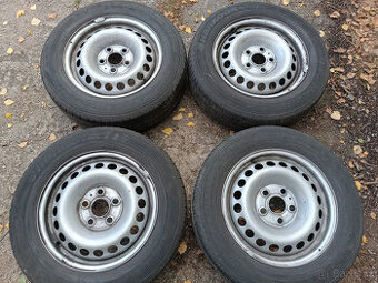 VW T5 T6 - disky 6,5x16 et51 + letní 205/65/16C