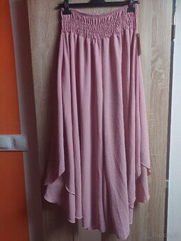 Vzdušné pohodlné široké kalhoty, NOVÉ