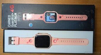 Chytré hodinky Carneo GuardKid+ 4G Platinum