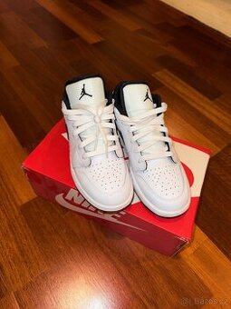 Nike Air Jordan 1 Low – unisex (White/Black), vel. 36