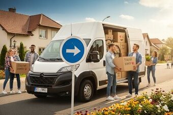 Pronájem dodávky s řidičem Brno