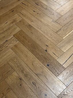 Dřevěná podlaha - 3V lamela - dub