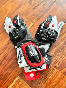 Rukavice kozene na motorku, vel. L