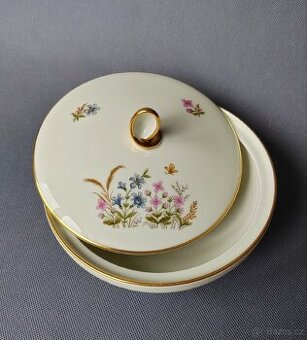Vynikající porcelánová bonboniéra/dóza od Fürstenberg