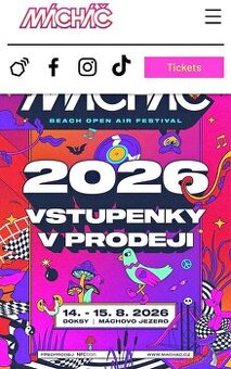 2x e-vstupenka na Machač fest 2026