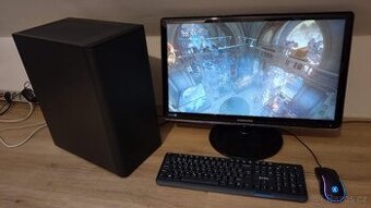 Herní PC s i5-6600, GTX 1060 6GB a 23" 1080p monitorem