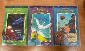 3 VHS kreslené pohádky Hanse Christiana Andersena