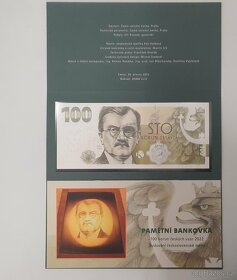 Bankovka 100kč Karel Engliš 2022