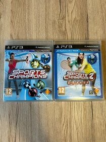 Prodám Sports Champions 1 + 2 (PS3) TOP STAV - 1