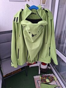 Softshellová bunda těhotenská/nosící vel S zimní