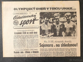Československý sport 25. 10. 1964 - 1
