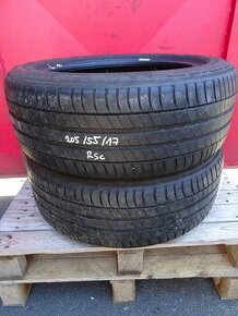 Letní pneu Michelin Primacy 3, 205/55/17 RFT, 2 ks, 6 mm