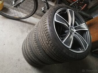 Alu kola 5x112, pneu 225/40 R18 - 1