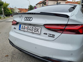 Spoiler kridlo lipko kufru AUDI A5 S5 RS5 model B9