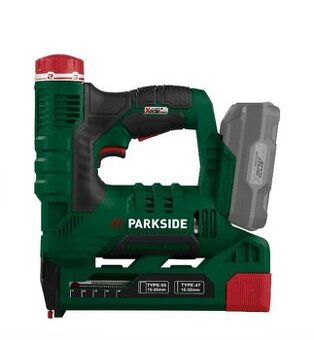 Aku sponkovačka Parkside V20