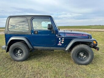 Jeep wrangler 4,0 6v 6kvl.manuál
