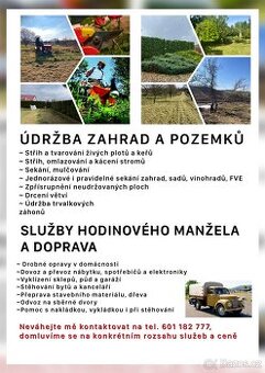 Hodinový manžel pro dům i zahradu.