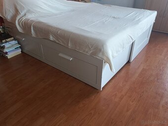 Rozkládací postel BRIMNES
