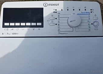 PRACKA INDESIT,HORNI PLNENI,7KG,1200 OT.