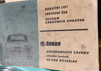 Záruční list Škoda 110l
