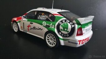 Škoda Octavia wrc 1:18 rally B. Thiry