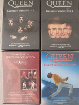 DVD/ Queen Greatest video Hits 1, 2, a další