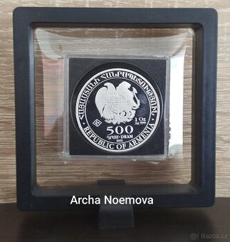 Stříbrná investiční mince 1 OZ Archa Noemova - 1