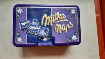 sberatelska plechova krabicka milka naps 250g