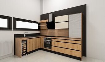 Expoziční kuchyňská linka Oresi Magiq/woodPoint