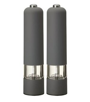 Sada elektrických mlýnků na sůl a pepř