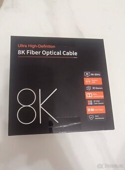 Optický kabel HDMI 2.1 UHD 8K. 10 metrů