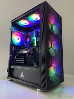 Herní PC – RTX 3060 Ti, WiFi, Ryzen 5, 16GB RAM, 1TB SSD