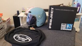 Nová stylová helma na motorku vel. M(57)