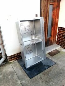 Velký lavor, mycák dvojitý. Nerez INOX 610 x 605 x 320mm.