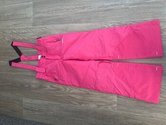 Dívčí zimní kalhoty/oteplováky růžové 125/132